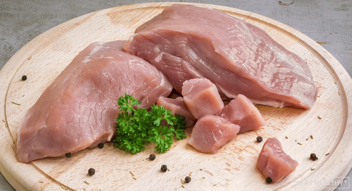 Скільки калорій в свинині